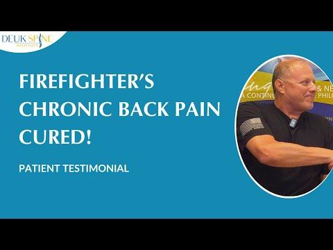 Retired Firefighter Ends 25 Years of Back Pain with DLDR