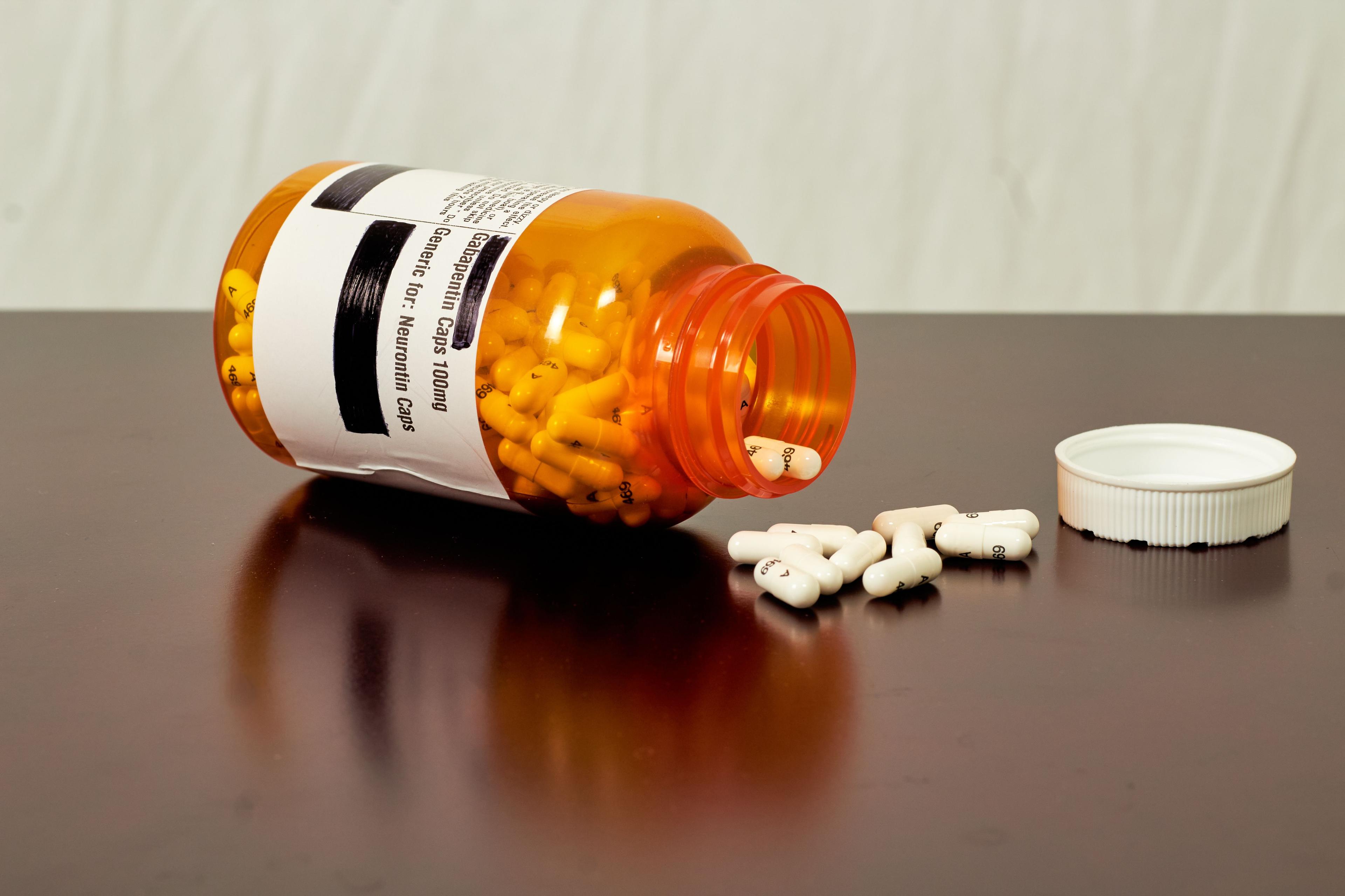 Gabapentin pill bottle