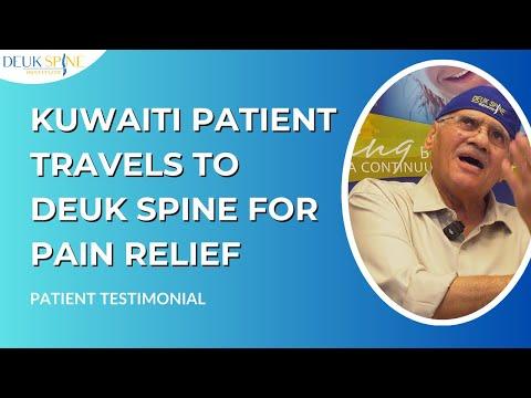 Kuwaiti Patient Travels Worldwide for Back Pain Relief