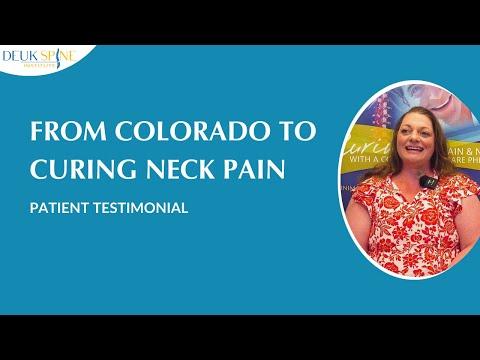 Colorado Mom Ends Neck Pain with Cervical Laser Surgery