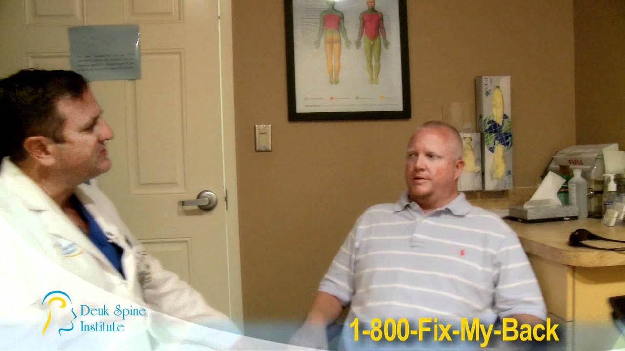 Laser Spine Surgery - Lumbar (Back) Pain from Work Comp Injury Resolved