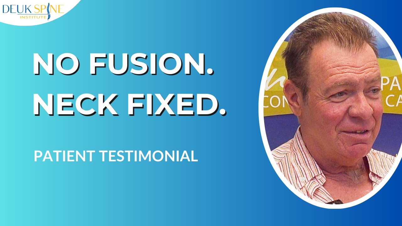 Cervical Herniated Disc Fixed Without Fusion | Deuk Laser Disc Repair
