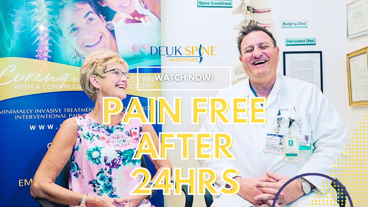 PAIN FREE AFTER 24 HRS // Deuk Laser Disc Repair