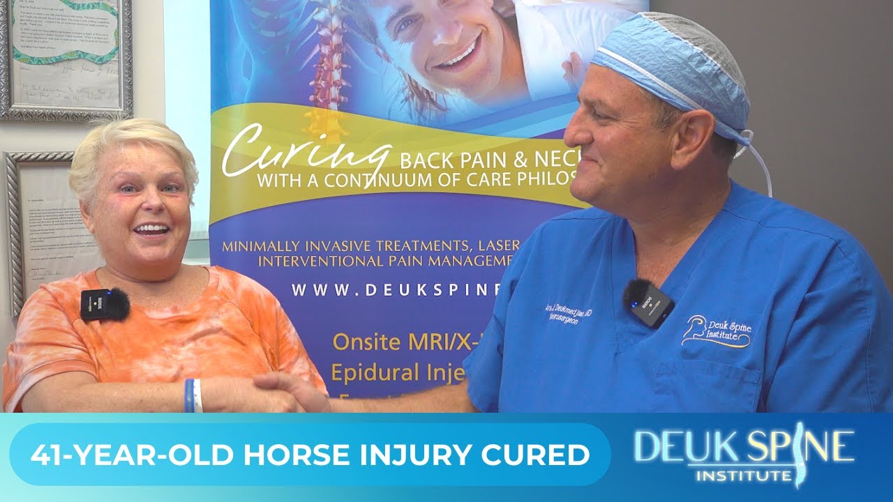 41 Years of Back Pain GONE! (Horse Back Riding Injury)