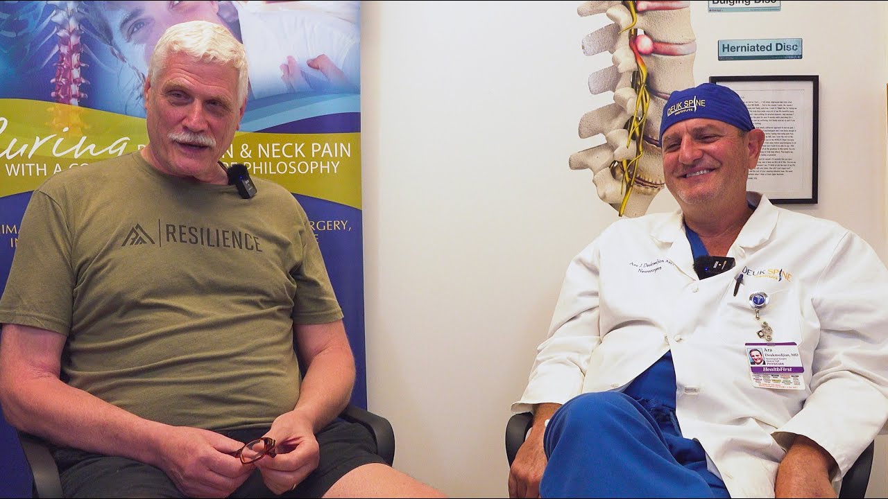Patient That's 8 Months Post-Op from Laser Spine Surgery on His Neck, Shares His Story!!