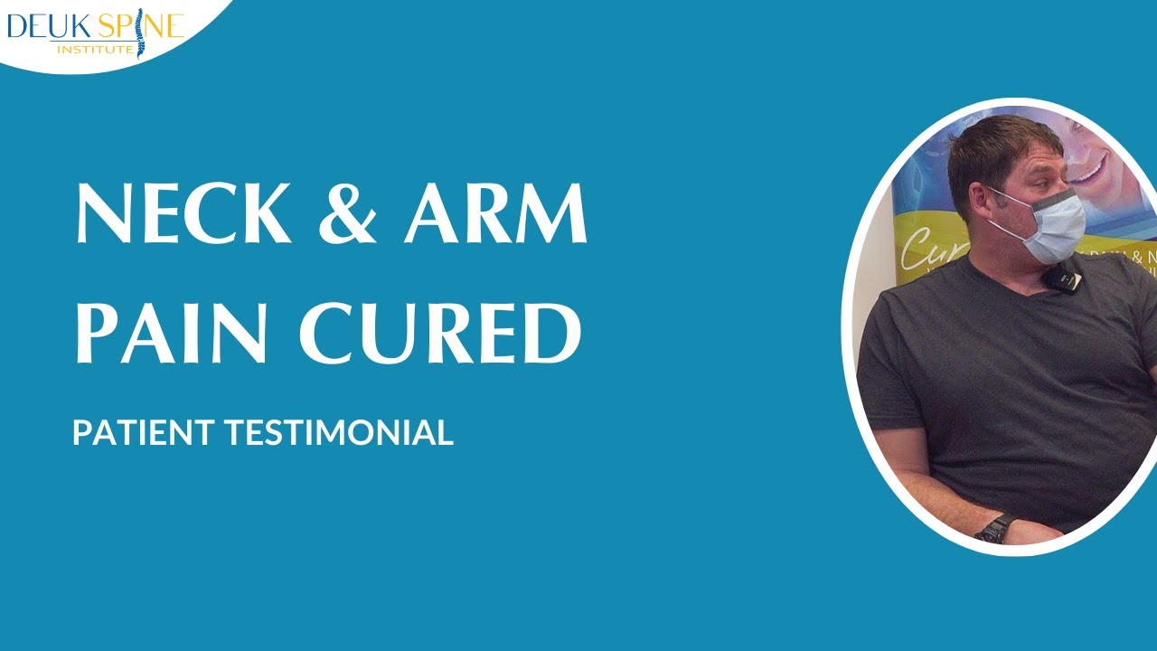 Patient from Canada Has Neck & Arm Pain CURED w/ the Deuk Plasma Rhizotomy (DPR)