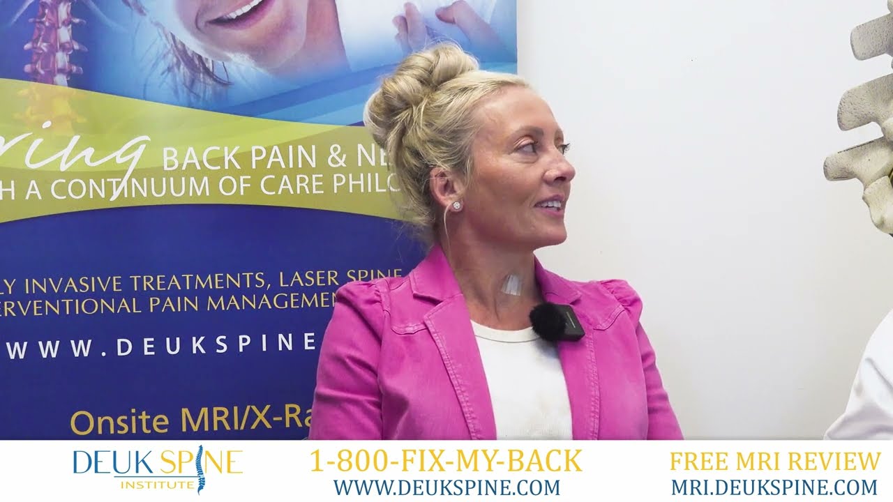 4 Months of Neck Pain CURED with the Deuk Laser Disc Repair!! | Deuk Spine Institute