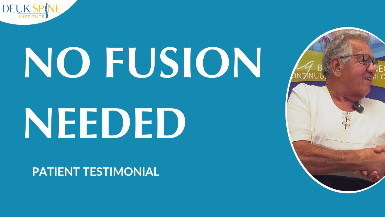 They Told Him He Needed Fusion… He Found a Real Cure Instead | Deuk Spine Institute