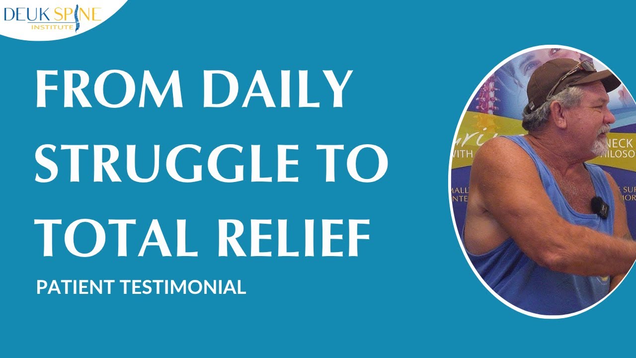 From Daily Struggle to Total Relief: Florida Patient Shares Deuk Spine Institute Success Story