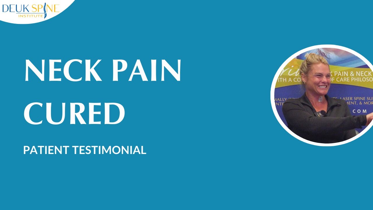 How This Laser CURED Her Neck Pain Fast!