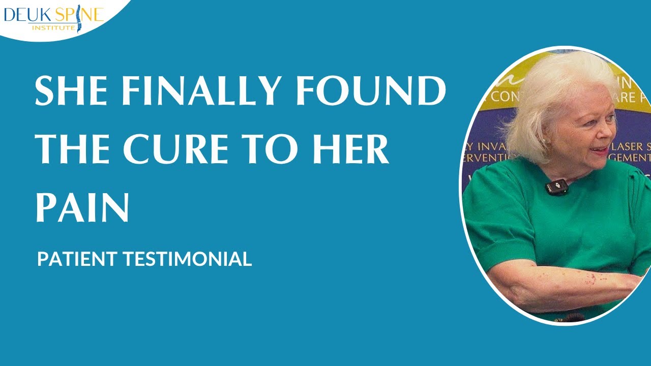 After 50 Failed Surgeries, This Woman Found a Cure at Deuk Spine