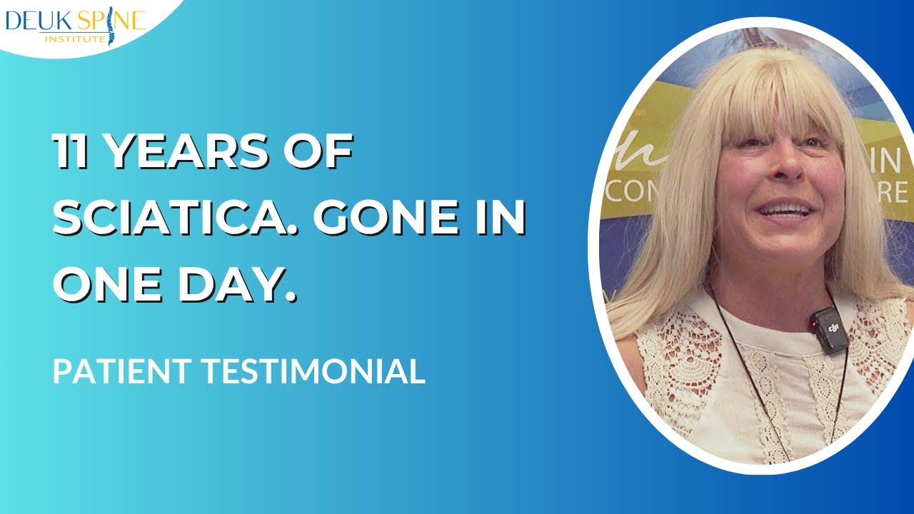 She Suffered 11 Years With Sciatica — Doctors Had It All Wrong  Deuk Spine Testimonial