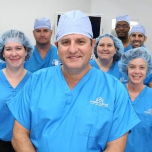 Dr. Ara Deukmedjian and his surgical team