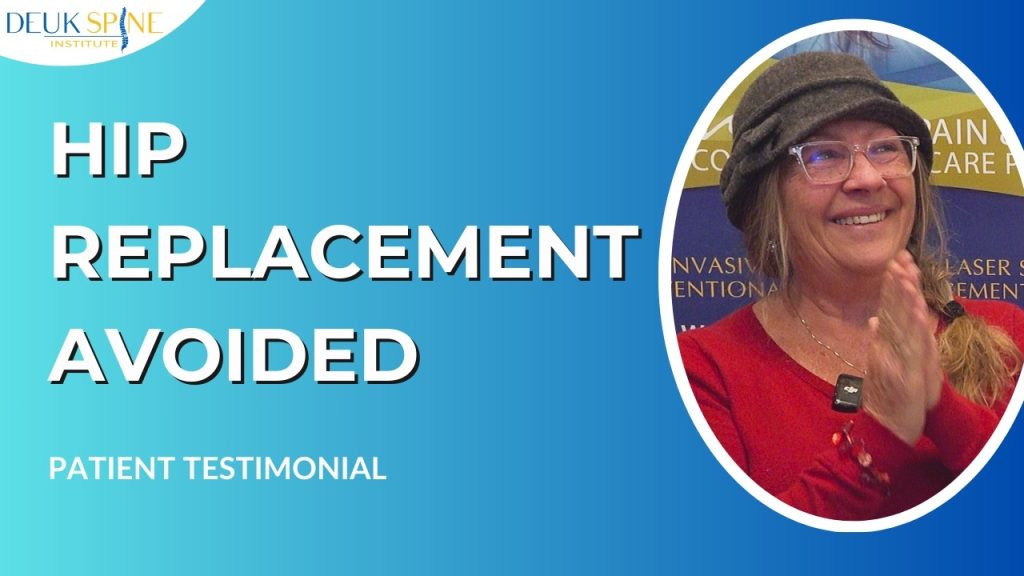 Nurse Avoids Hip Replacement With Deuk Plasma Rhizotomy® 