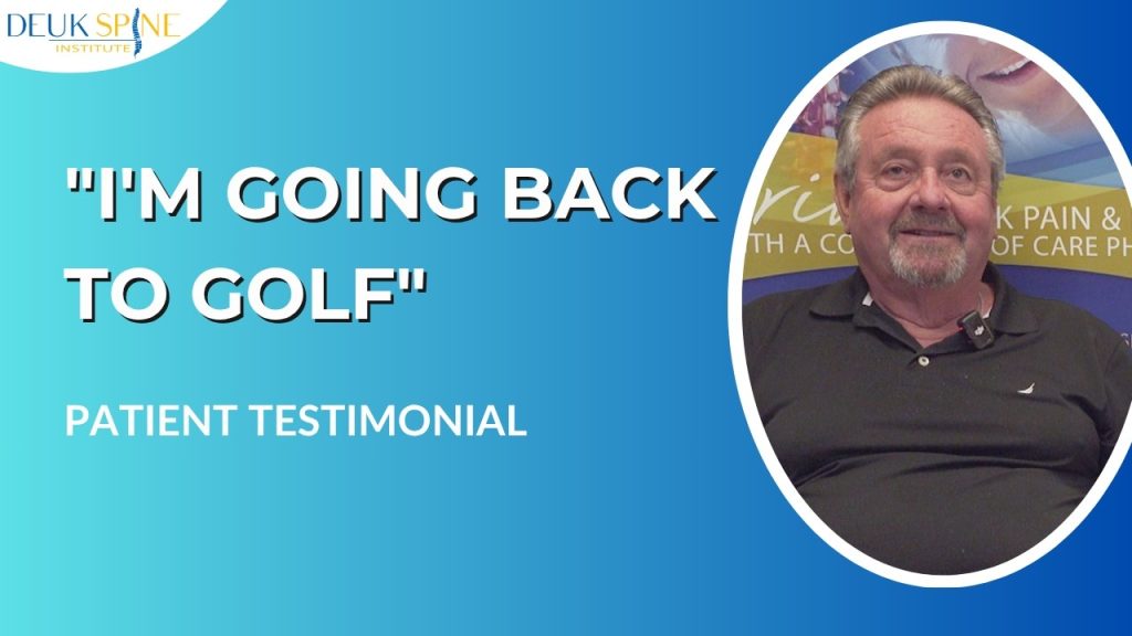 Michigan Golfer Back on Course After Back & Piriformis Surgery