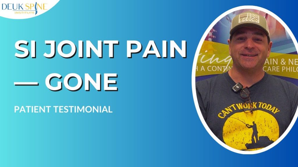 Colorado Patient Avoids SI Fusion With Deuk Plasma Rhizotomy