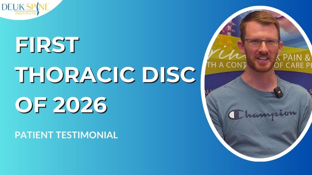 NJ Patient Sleeps Pain-Free After 3-Level Thoracic Disc Repair