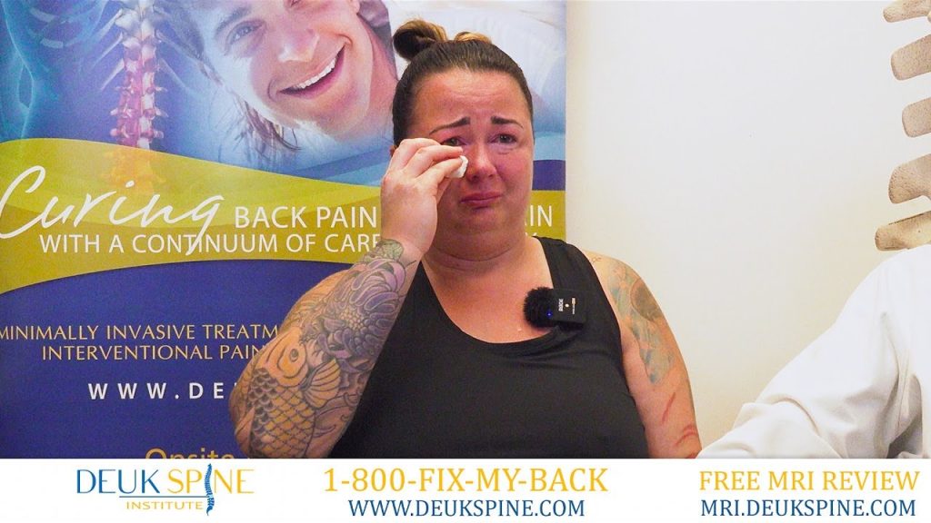 California Athlete Cries Tears of Joy After Deuk Laser Disc Repair®
