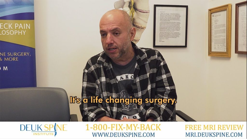 Brazilian Patient Faced 95% Paralysis Risk. Deuk Spine Fixed It