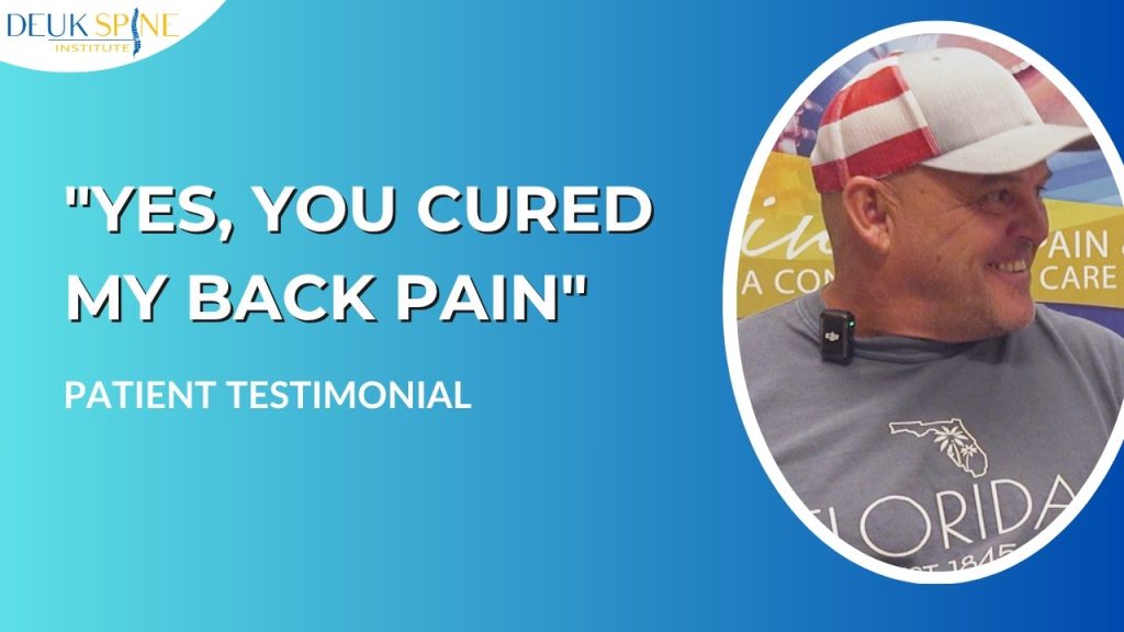 Colorado Patient: Back & Buttock Pain Fixed After Misdiagnosis