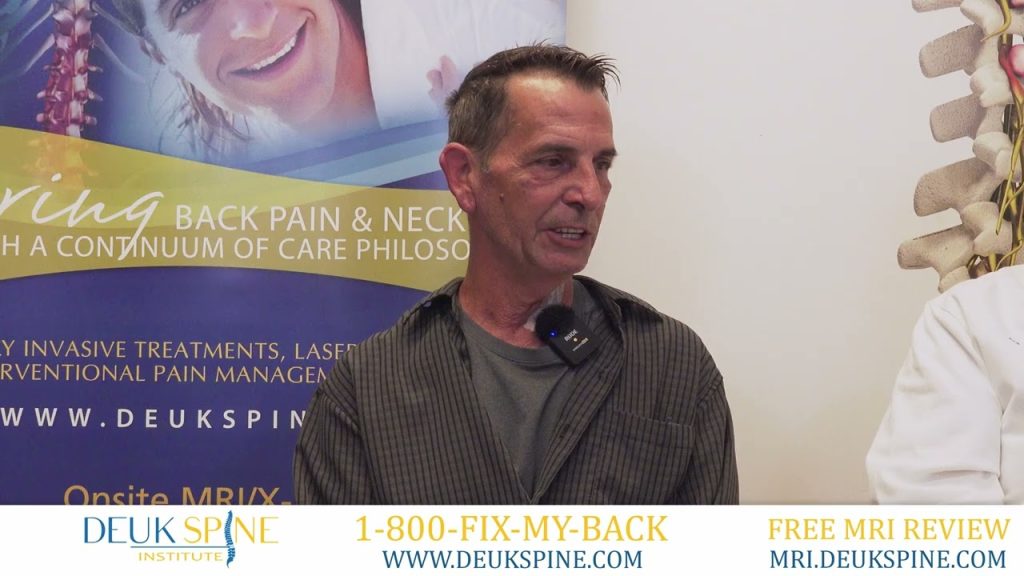 Neck & Arm Pain Gone. Home in One Hour After Cervical Disc Repair